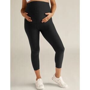 Beyond the Bump Spacedye Love The Bump Capri Maternity Leggings S